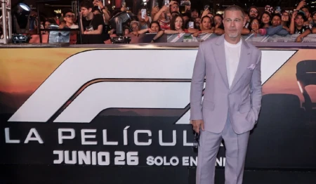 Motores encendidos y Brad Pitt en CDMX: así se vivió el evento de “F1” en El Toreo