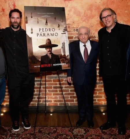 Martin Scorsese en el estreno especial de Pedro Páramo en Nueva York